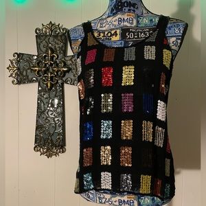 Sequin top